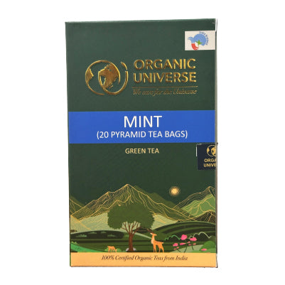 Organic Universe Organic Uni-Mint Tea (20 Pyramid Tea Bags)