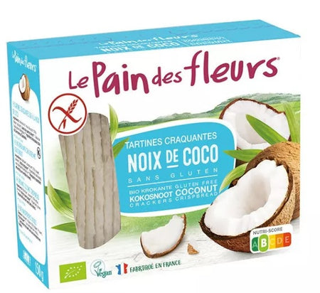 Le Pain Des Fleurs Coconut Crispbread 150g