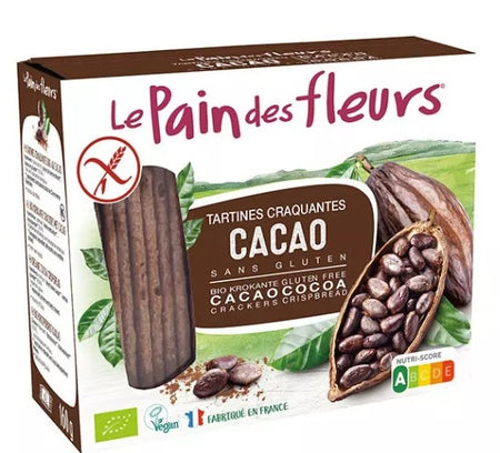 Le Pain Des Fleurs Cocoa Crispbread 160g