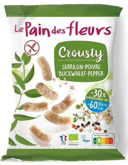 Le Pain Des Fleurs Buckwheat & Pepper puffed curls 75g