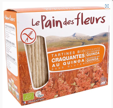 Le Pain Des Fleurs Quinoa Crispbread 150g