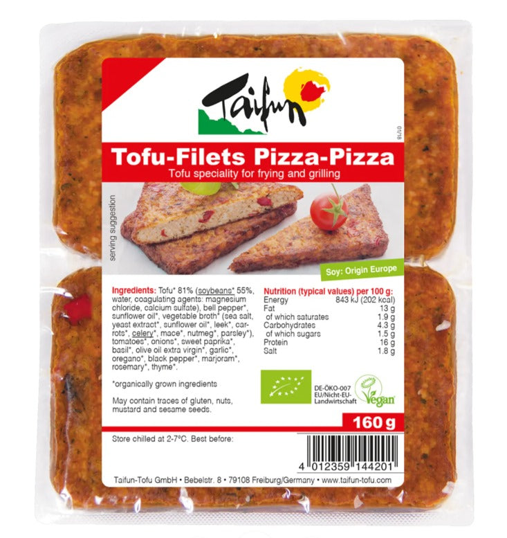 Taifun Tofu Fillets -Pizza 160g