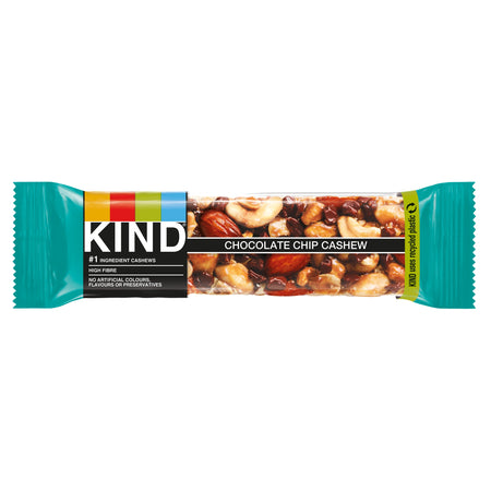 Kind Chocolate Chip Cashew Bar 40g