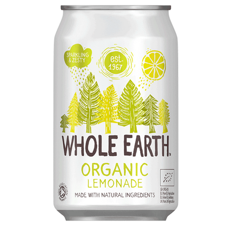 Whole Earth Lemonade - cans 330ml