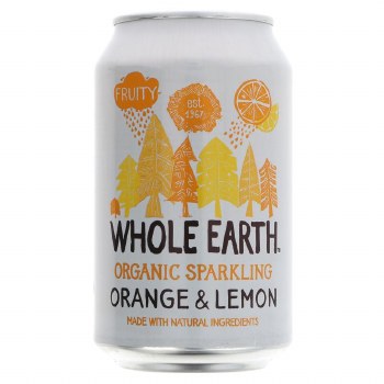 Whole Earth Orange and Lemon Drink - 330ml