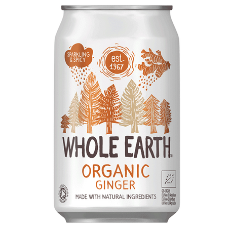 Whole Earth Ginger - cans 330ml