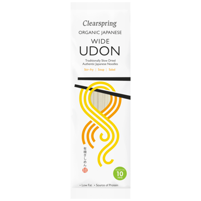 Clearspring Organic Japanese Wide Udon Noodles 200g