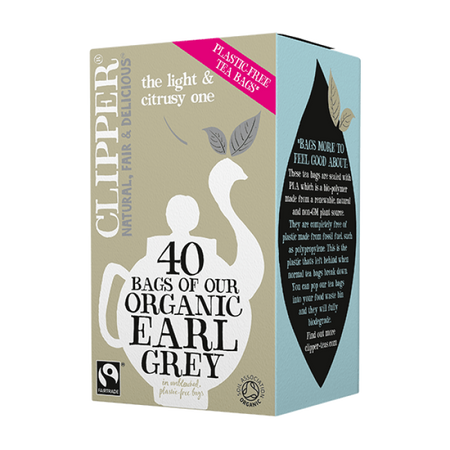 Clipper Earl Grey Fairtrade Tea 40bgs