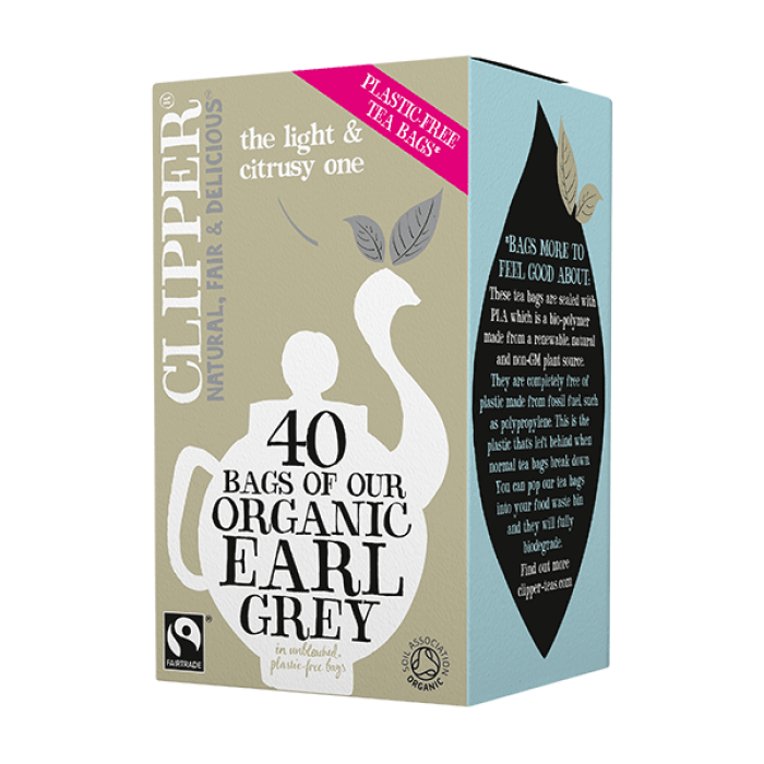 Clipper Earl Grey Fairtrade Tea 40bgs