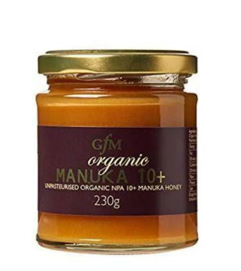 Gfm Organic Manuka Honey Npa 10+ 230g