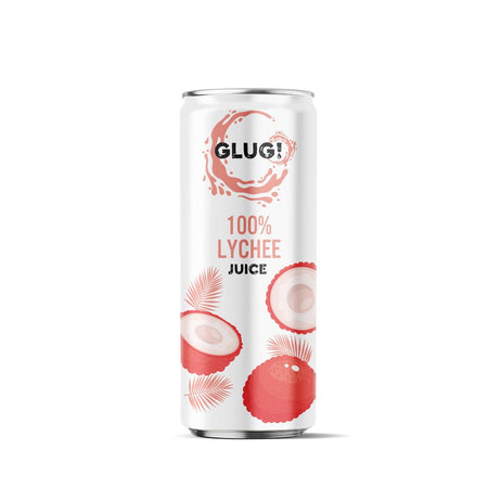 Glug! 100% Lychee Juice - 320ml