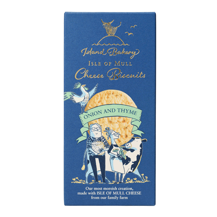 Island Bakery Cheese Biscuits - Onion & Thyme 100g