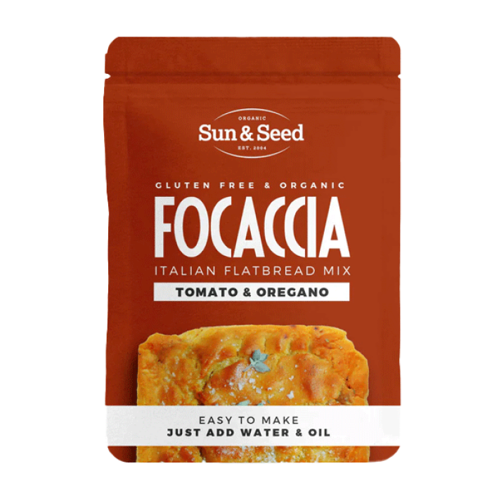 Sun & Seed Focaccia Mix - tomato & oregano 300g