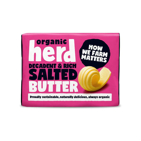 Organic Herd Salted Butter 250g