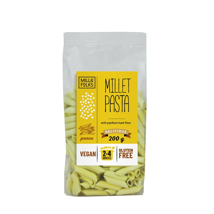 Mill & Folks Millet Pasta Penne 200g