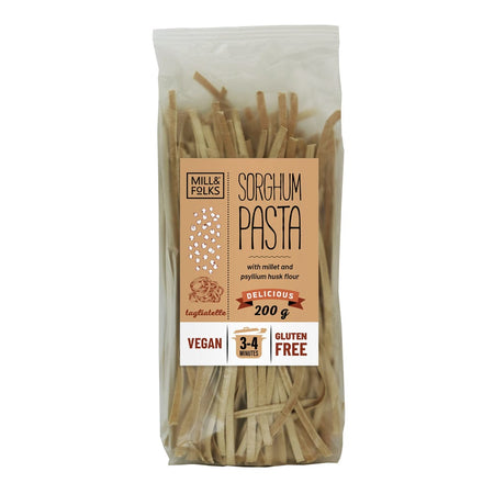 Mill & Folks Sorghum Pasta Tagliatelle - 200g