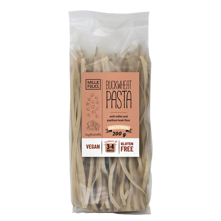 Mill & Folks Buckwheat Pasta Tagliatelle - 200g