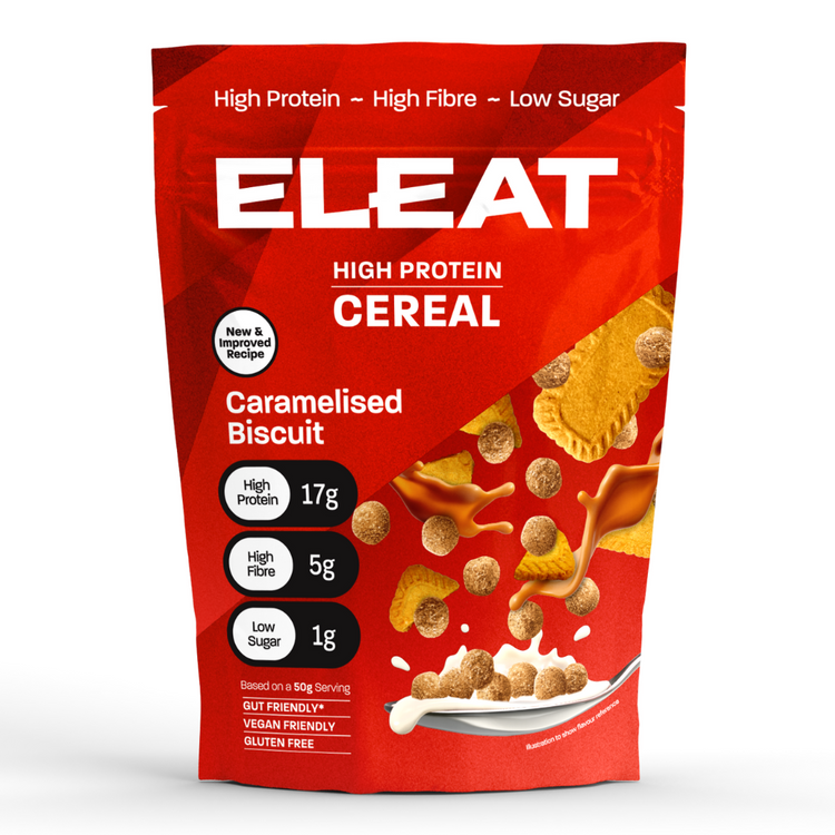 Eleat Caramelised Biscuit High Protein Cereal - 250g