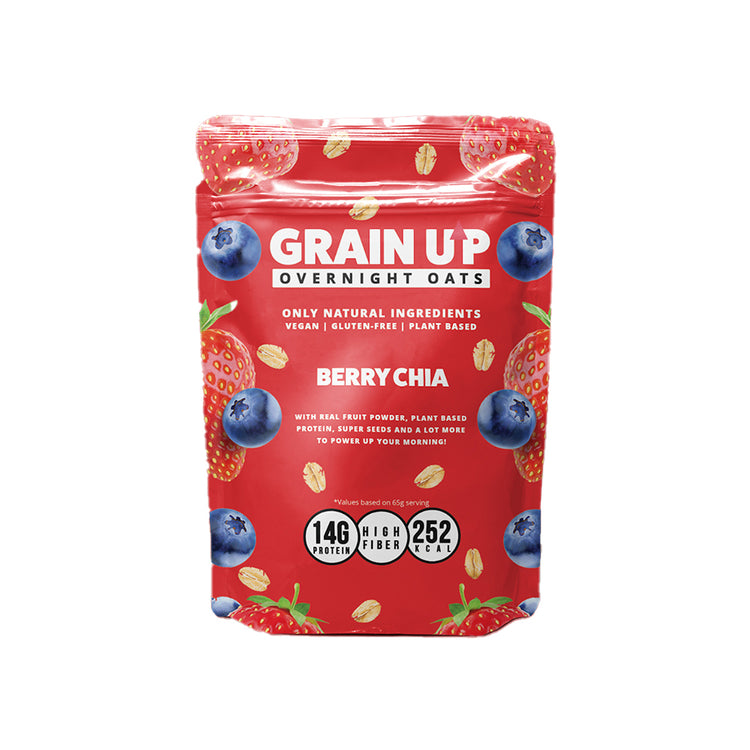 Grain UP Overnight Oats Berry Chia 325g