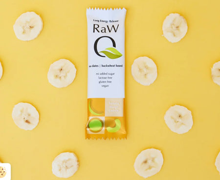 RawQ Long Lasting Mango Banana Cashew Energy Bar 40g