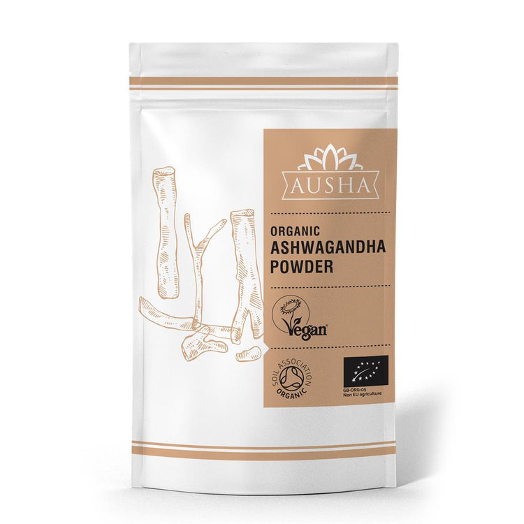 Ausha Organic Ashwagandha Powder - 100g