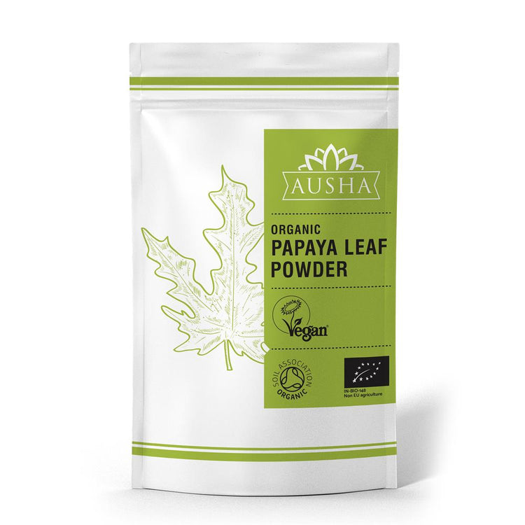 Ausha Organic Papaya Leaf Powder - 100g