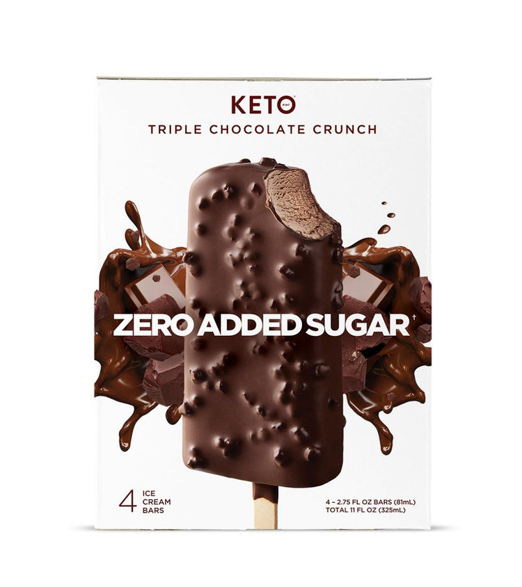 Keto- Triple Chocolate Crunch Ice Cream Bar 81ml