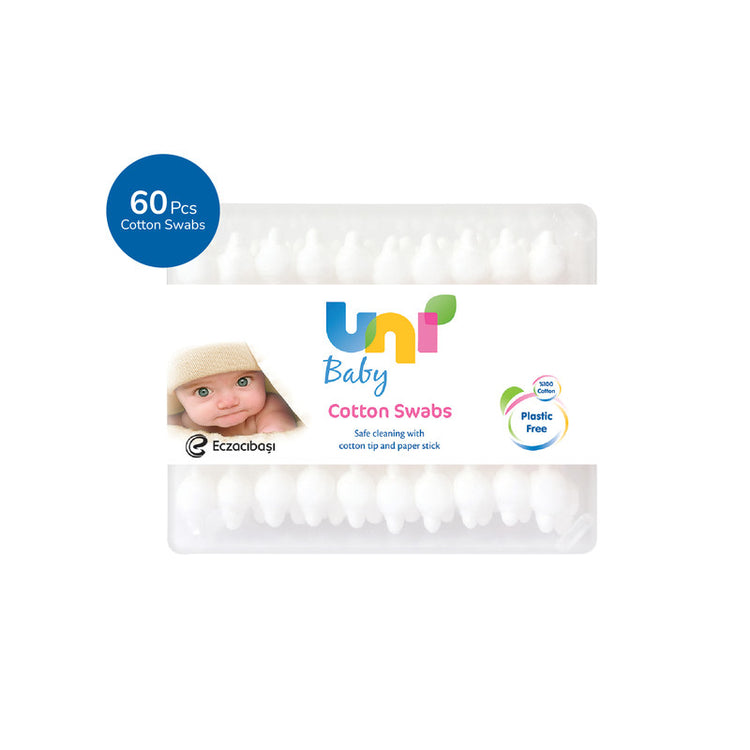 Uni Baby Cotton Swab 60pcs