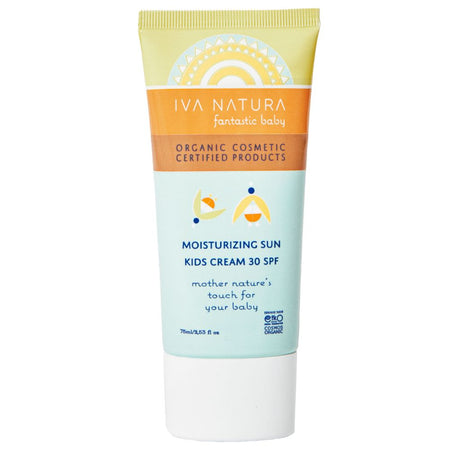 Iva Natura Organic Moisturizing Sun Kids Cream 30SPF 75ml