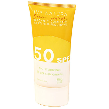 Iva Natura Organic Moisturizing 50SPF Sun Cream 75ml