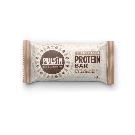 Pulsin Peanut Chocolate Protein Booster Bar 50g