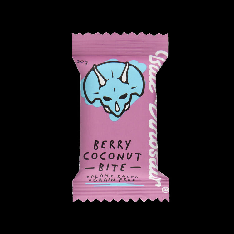 Blue Dinosaur Bite - Berry & Coconut 30g