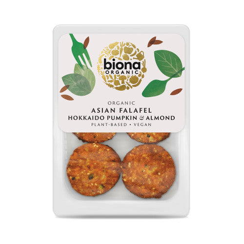 Biona Organic Falafel Asia Hokkaido Pumpkin and Almond - 220g