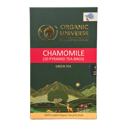 Organic Universe Organic Uni-Chamomile Tea (20 Pyramid Tea Bags)