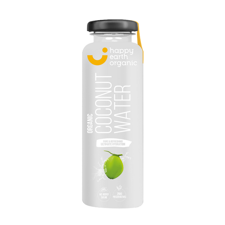 Happy Earth Organic Coconut Water 350ml