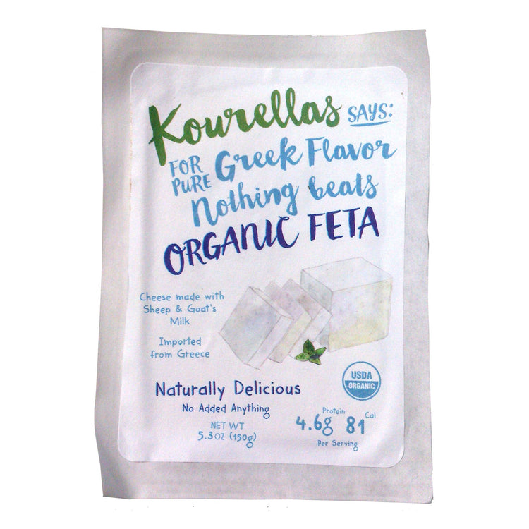 Kourellas Organic Feta 150g