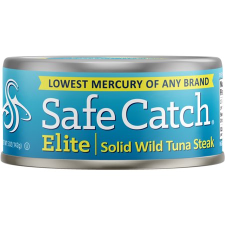 Safe Catch Elite Solid Wild Tuna Steak, NON GMO 142g