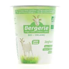 Bergerie Organic Natural Goats Yogurt 125g