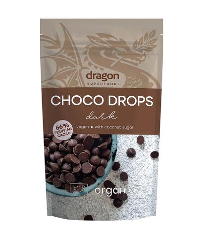 Dragon Superfoods Choco Drops Dark 200g