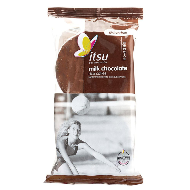 Itsu Milk Chocolate Rice Cakes 100g