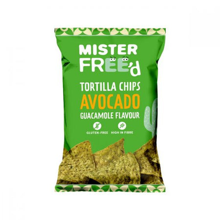 Mister Free'd Tortilla Chips With Avocado & Chili 135g