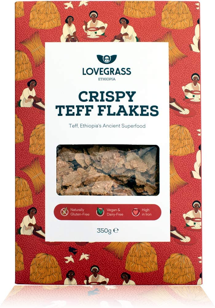 Lovegrass Ethiopia Crispy Teff Flakes 350g