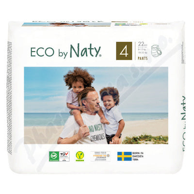 Eco by Naty Pull on Pants, S4 (8-15kg, 18-33 lbs)