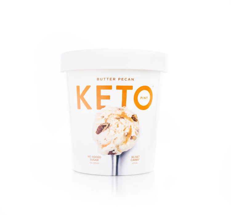 Keto Butter Pecan Ice Cream 473ml