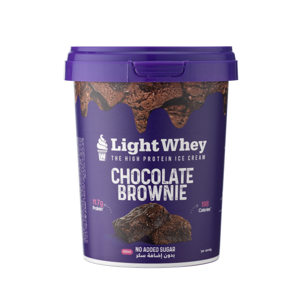 LightWhey Chocolate Brownie Ice Cream 450ml