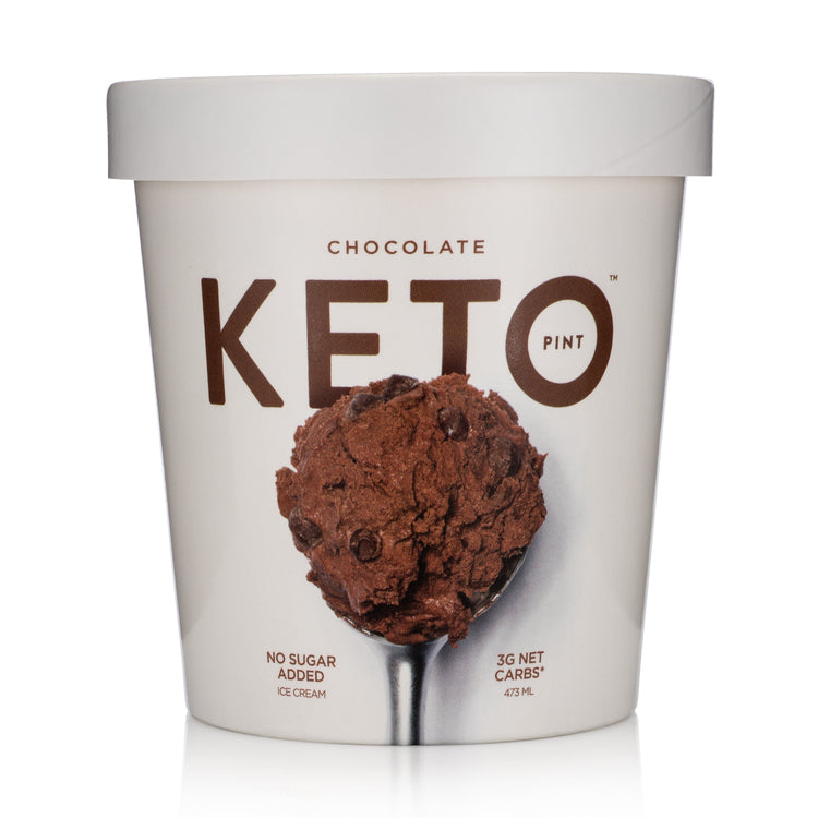 Keto-Triple Chocolate Brownie Ice Cream 473ml