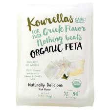 Kourellas Organic Feta Cheese 150g